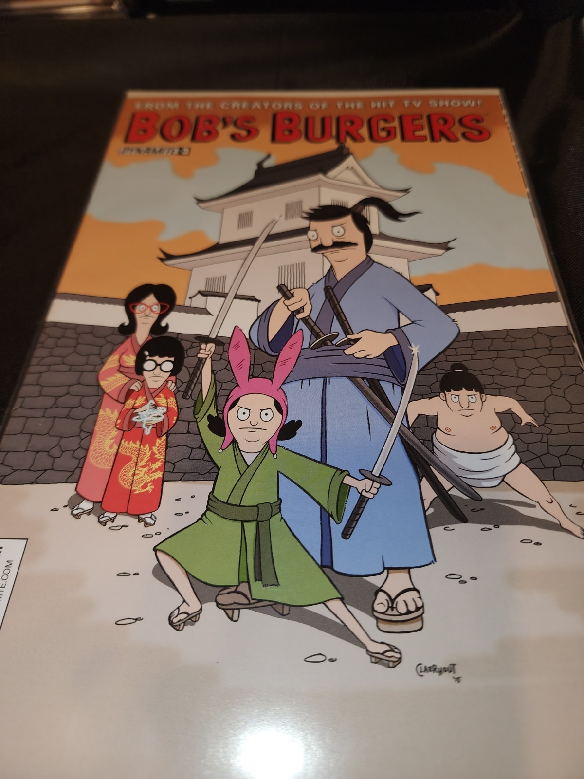 Bob's Burgers fumetto #3 variante Paul Claerhout copertina abbonamento ESCLUSIVA