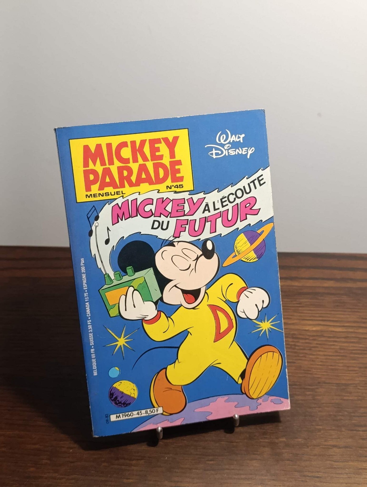 Mickey Parade n°45 – Mickey à l’écoute du futur – BD petit format