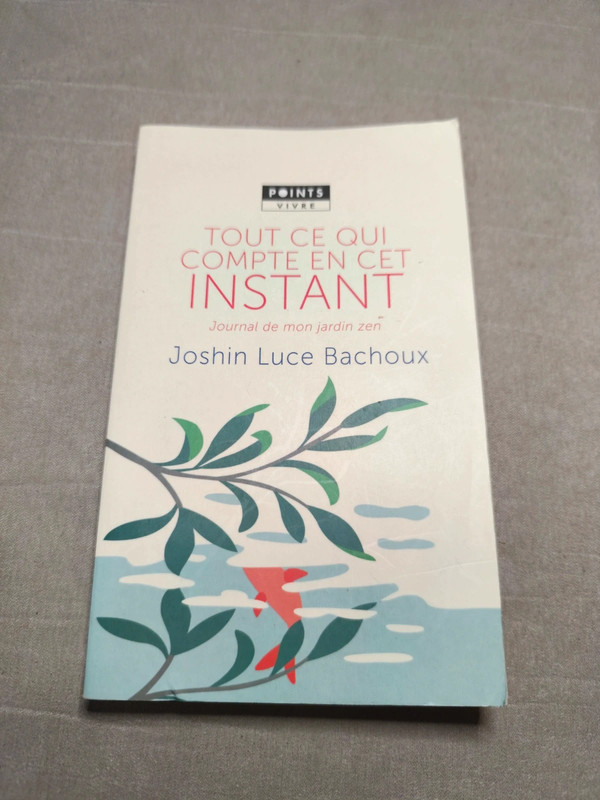 Livre Tout ce qui compte en cet instant