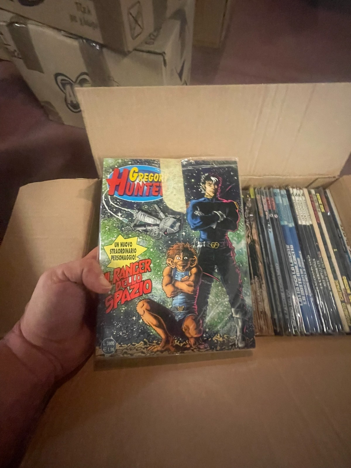 8 volumi GREGOR HUNTER - IL RANGER DELLO SPAZIO