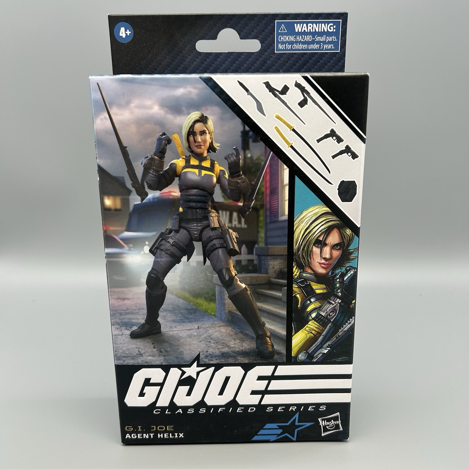 G.I. Joe Classified  Series AGENT HELIX #104 Hasbro GI JOE 6” Action Figure NEW