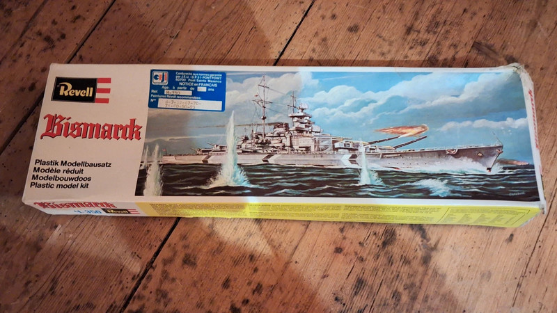 Maquette bateau de guerre Bismark