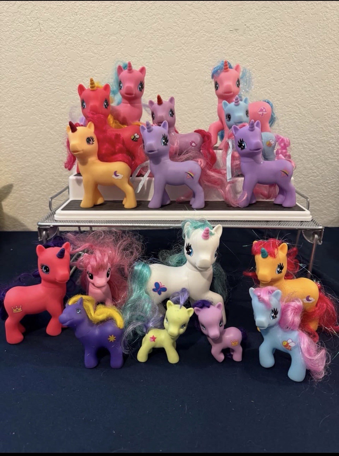 Lotto di 16 pony e ponyland vintage Wonderland