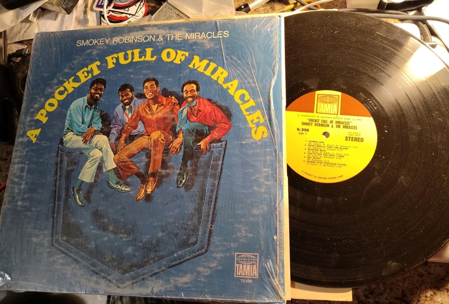 Smokey Robinson And The Miracles, A Pocket Full Of Miracles, 1970 1st Motown 