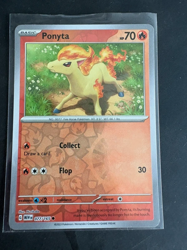 Ponyta 077/165 MEW