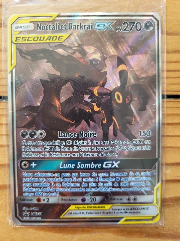 Nostalgie et darkrai gx SM241