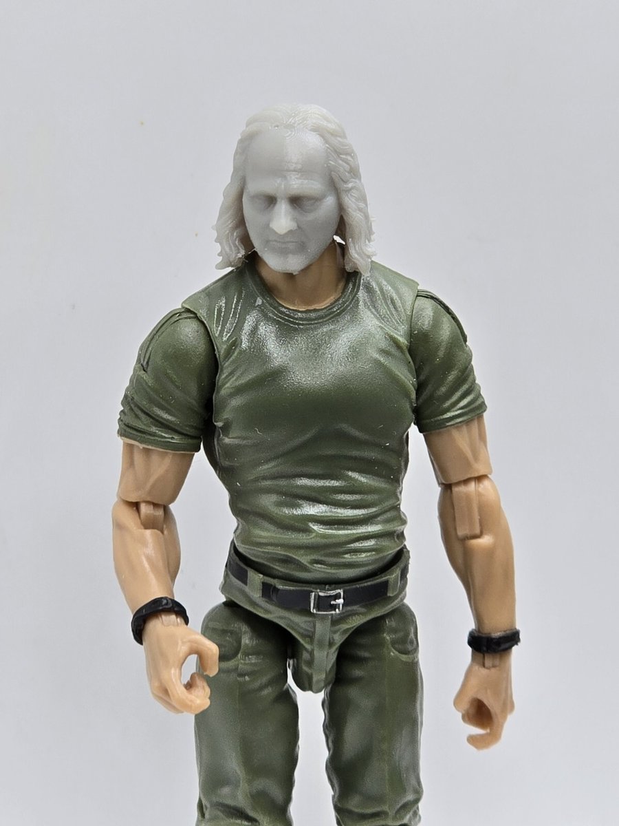 Testa Joker BOB THE GOON stampata in 3D #1 1:18 3 3/4" GI Joe 25° anniversario B35