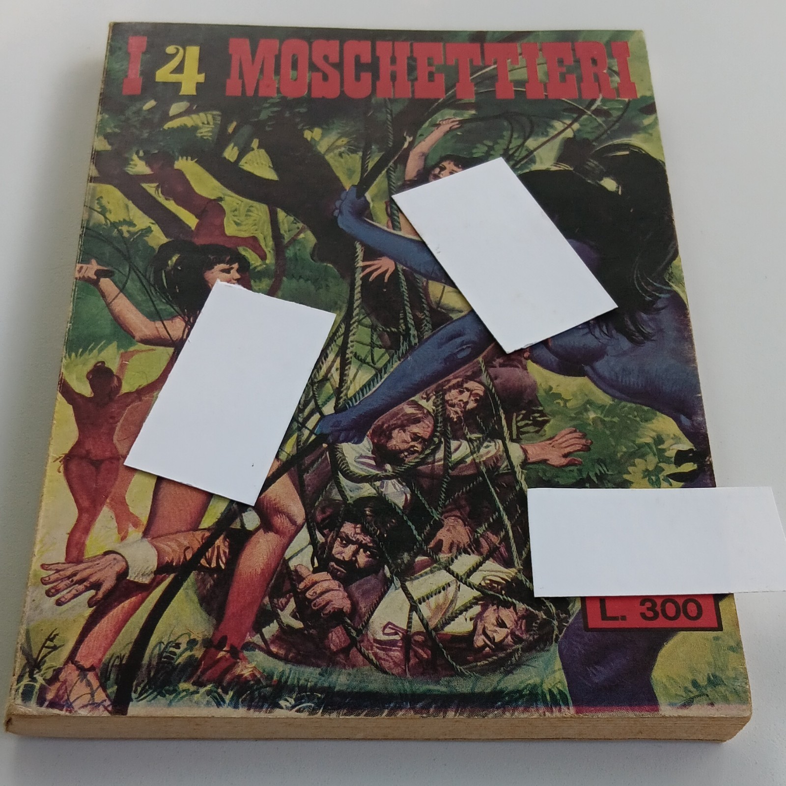 I 4 Moschettieri. Fumetto Vintage N4