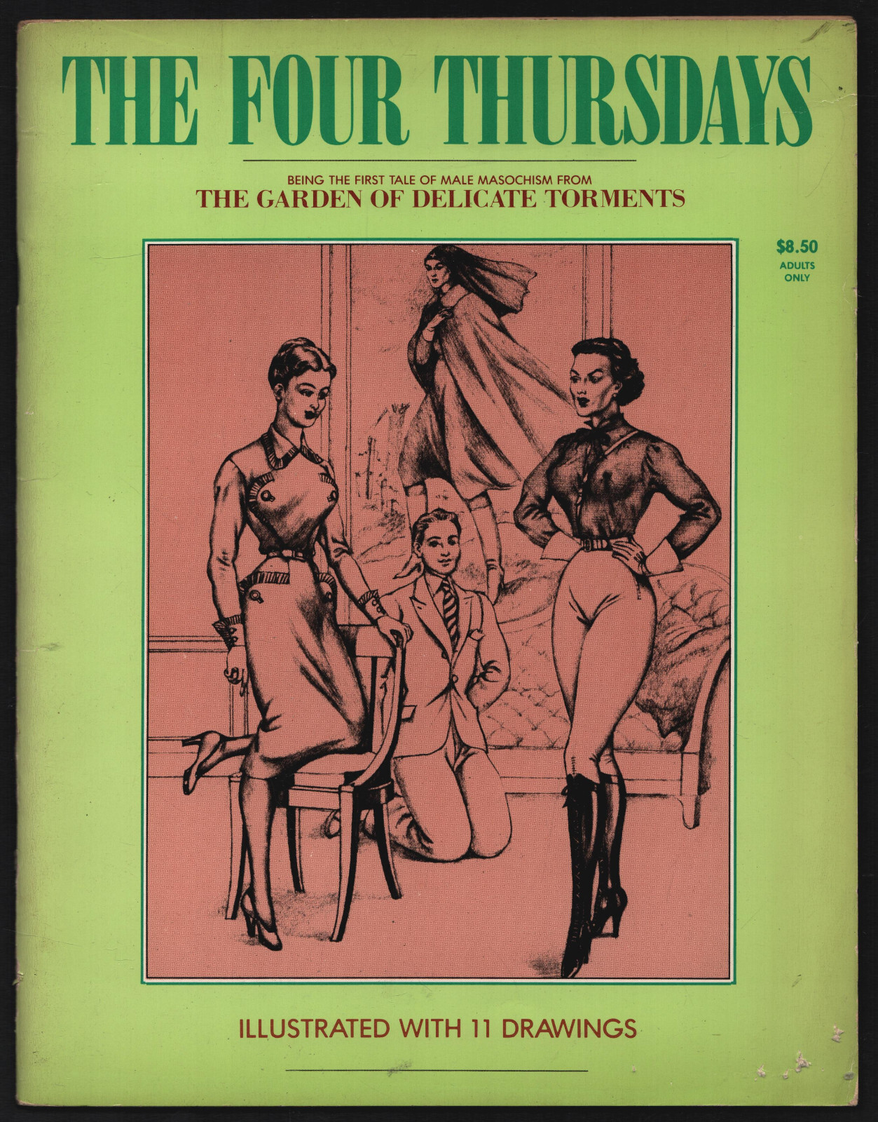 THE FOUR THURSDAYS THE GARDEN OF DELICATE TORMENTS TRES BEL ETAT