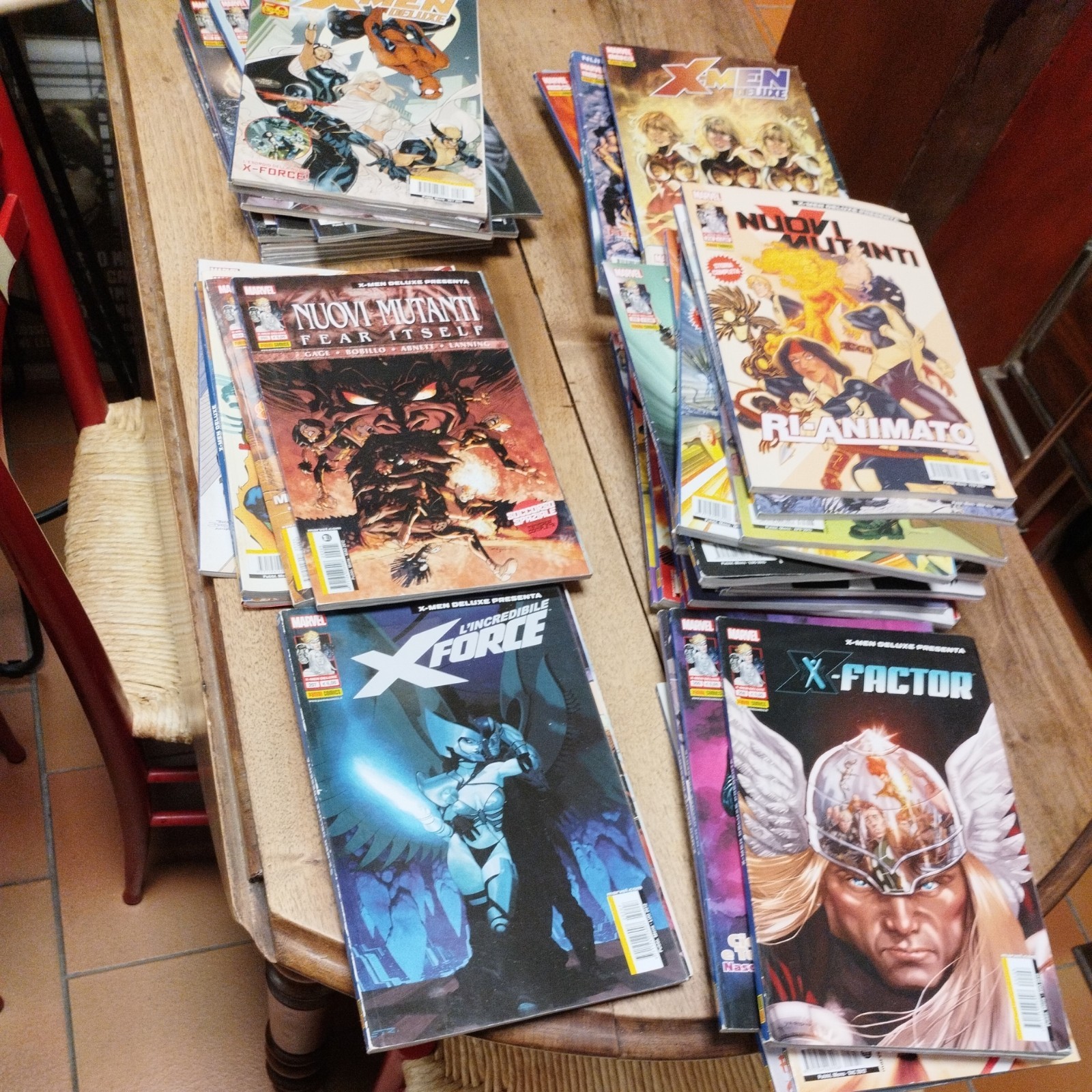 X-Men Deluxe Presenta - Marvel - Panini Comics lotto 49 pezzi