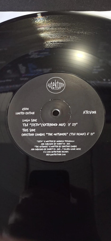 T78 / Christian Cambas – Fisto / The Outsiders (12")