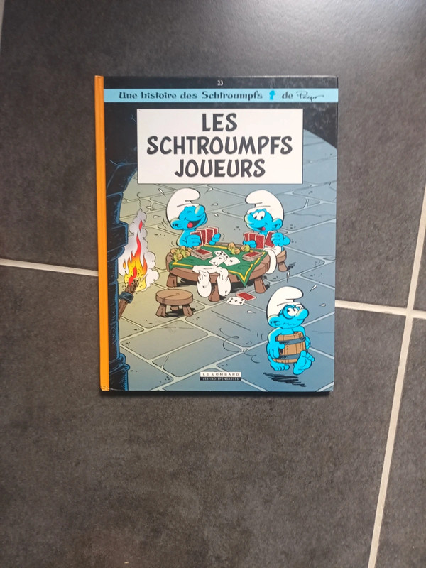 Bande dessinée schtroumpf