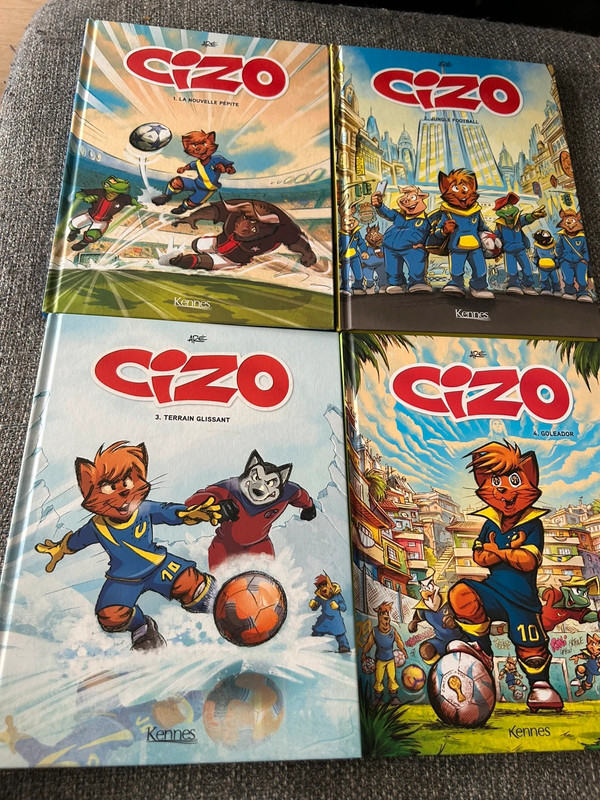 Bd 4 tomes de CIZO