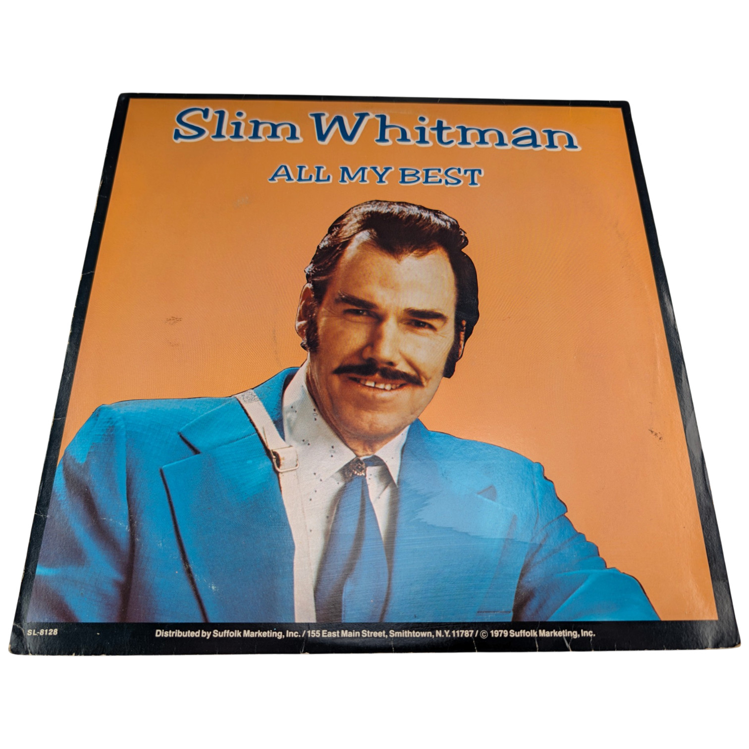 Slim Whitman All My Best Special Projects SL8128 1979 Vinyl LP