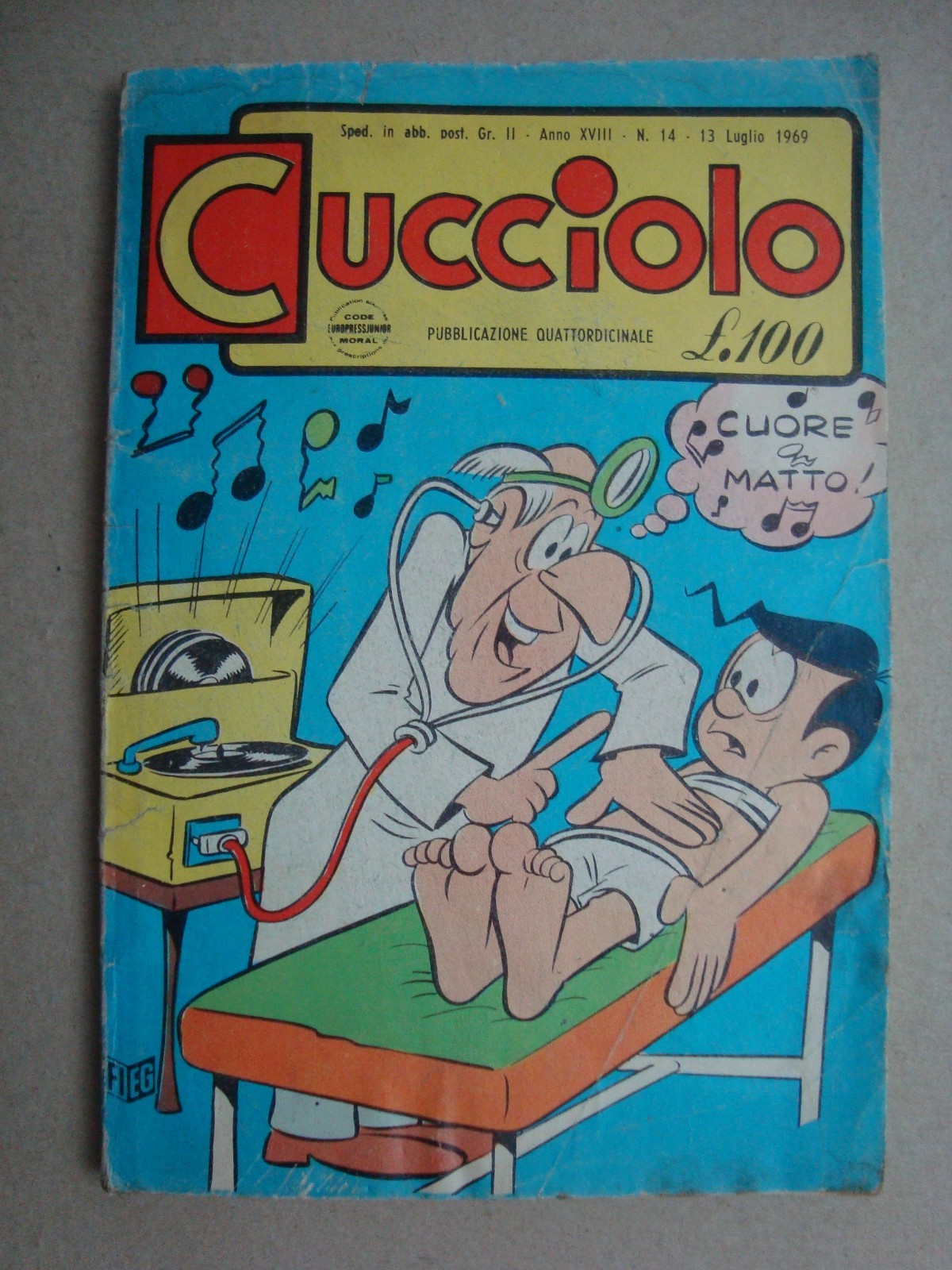 cucciolo n°14 ed.alpe 1969