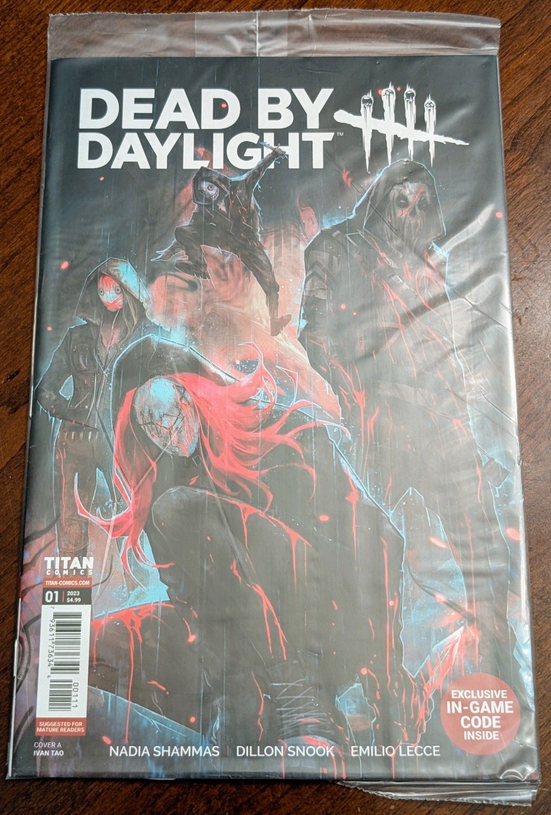 Dead By Daylight 1 sigillato con codice gioco Ivan Tao regolare copertina A Titan Books 2023