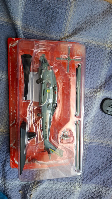 Altaya helicopter Sea Hawk Brazil 1.72