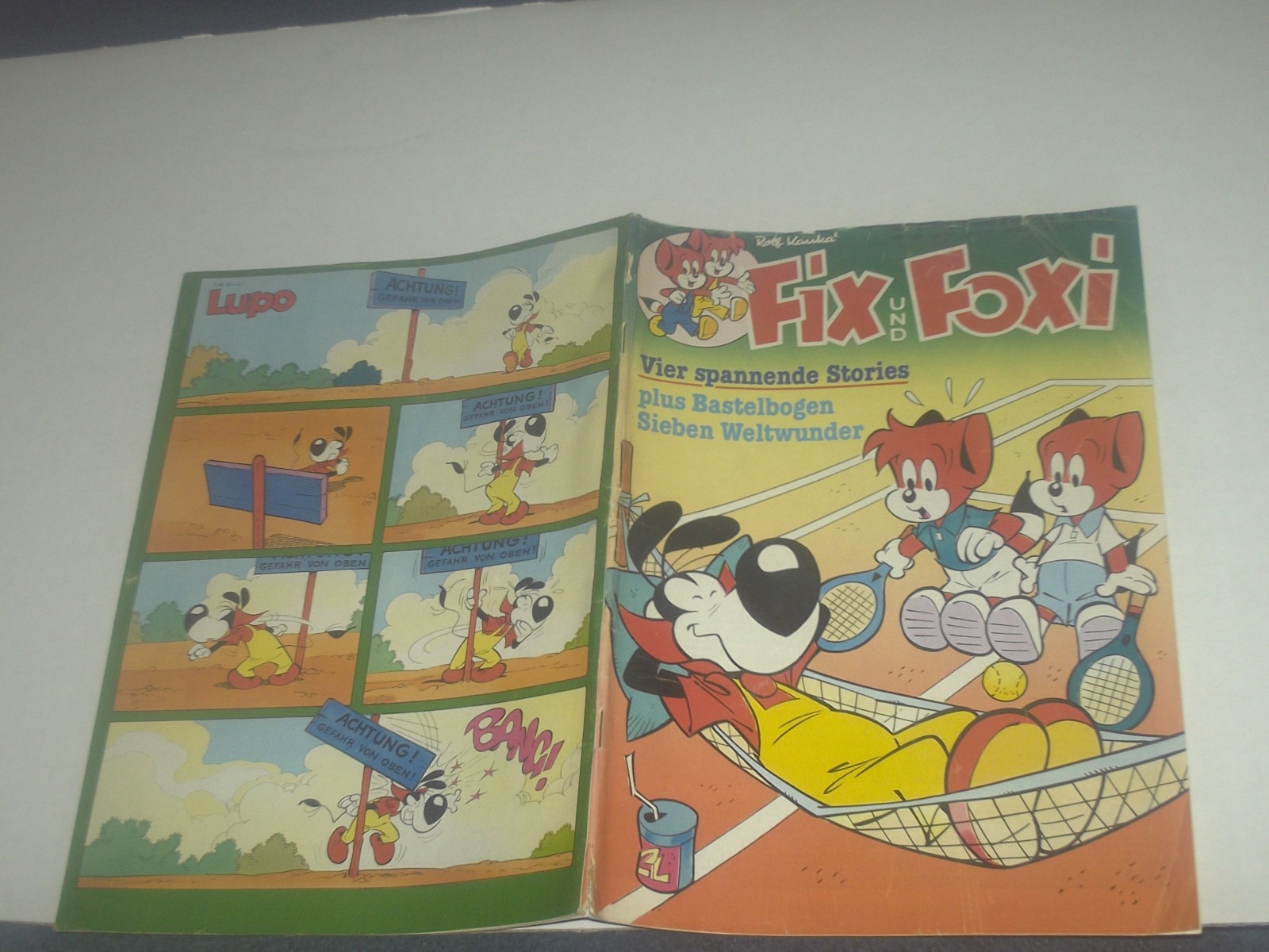 FIX E FOXI FUMETTO QUADERNO 32° ANNO VOLUME N.27/1984 + FOGLIO FAI DA TE