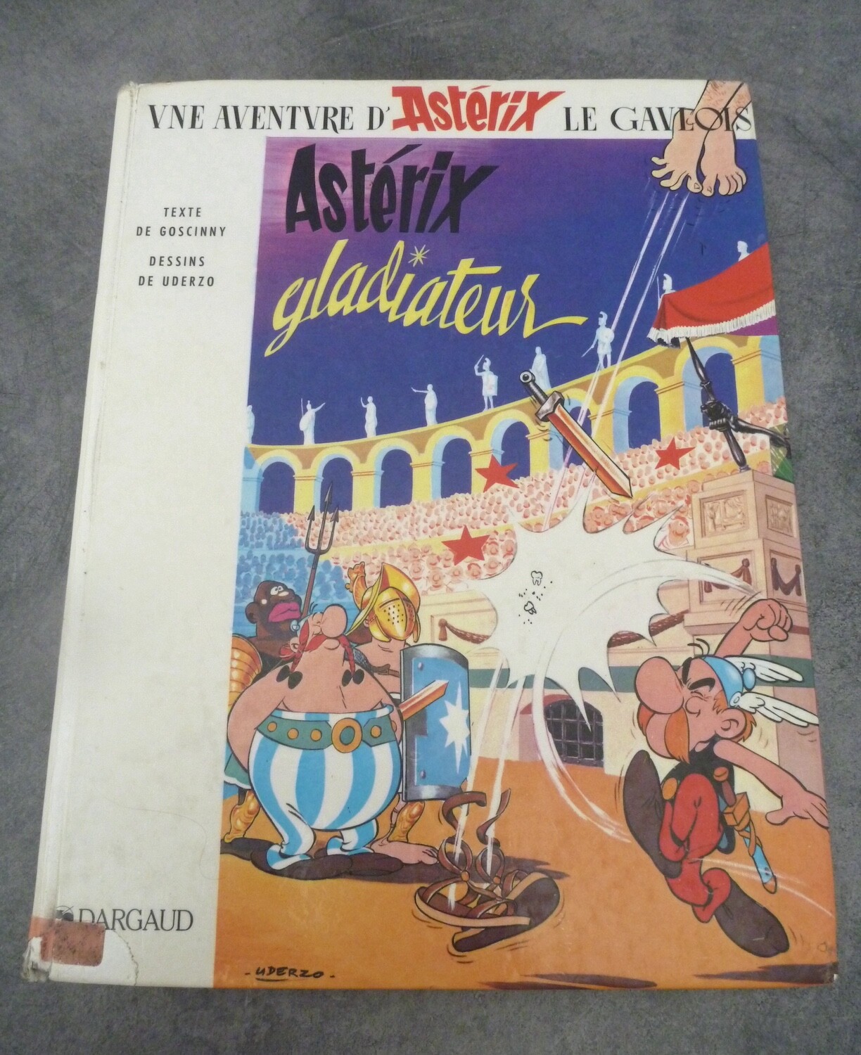 BD ASTERIX GLADIATEUR Livre Uderzo Goscinny Dargaud