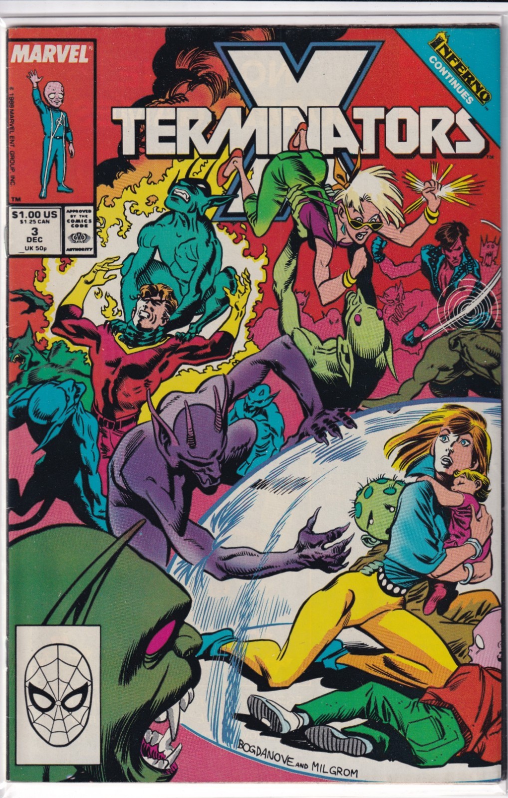 33212: MARVEL X-TERMINATORS #3 grado VF