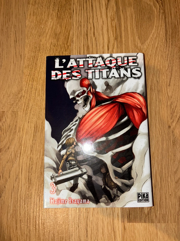 Manga tome 3 SNK