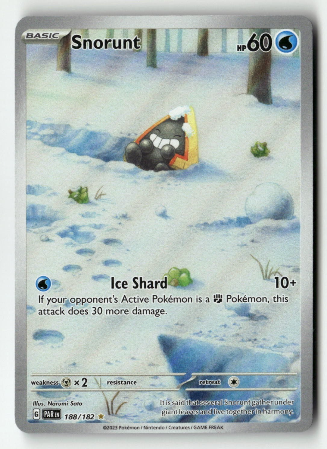 Snorunt - 188/182 - SV04: Paradox Rift (PAR)