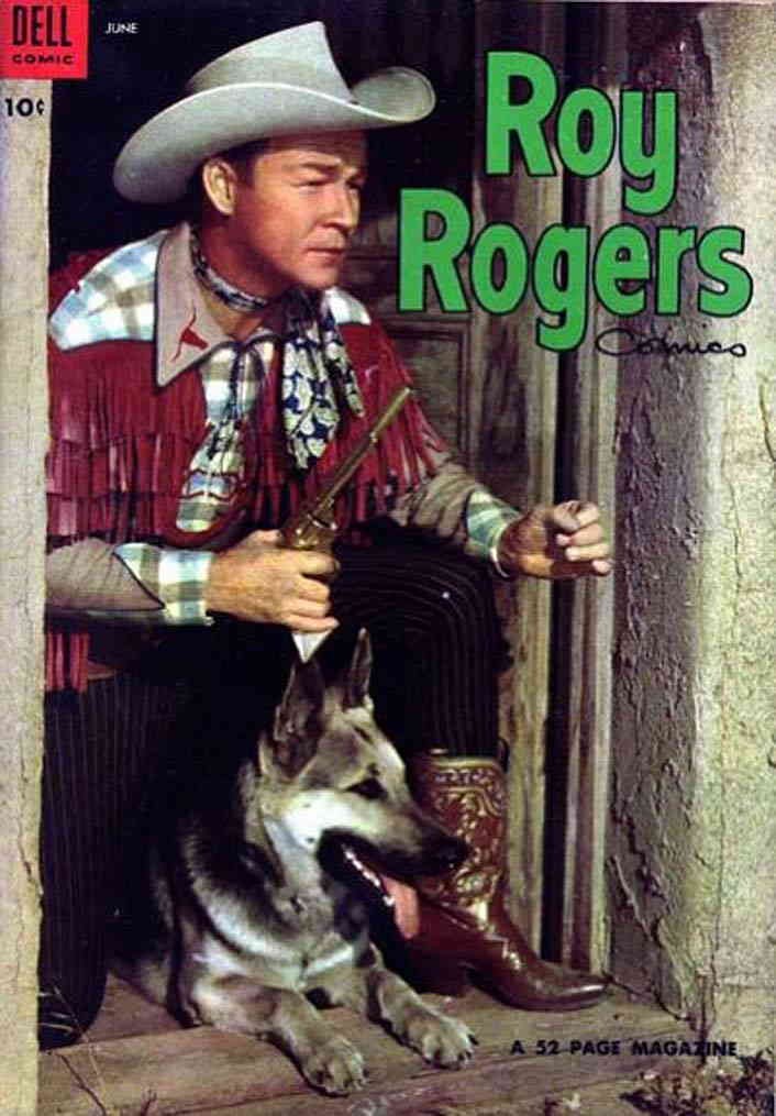 Roy Rogers Comics #78 FN; Dell | June 1954 Cowboy Dog Western - w/Bag+Board