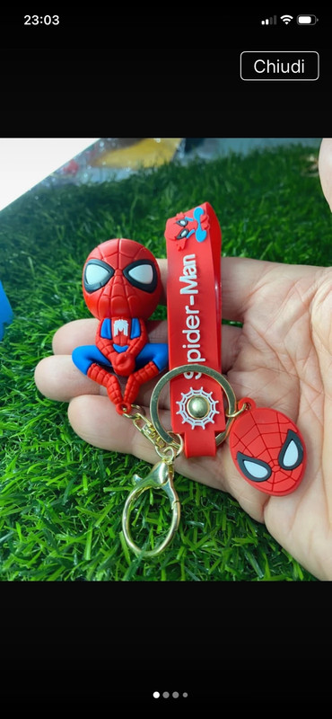 Portachiavi SpiderMan