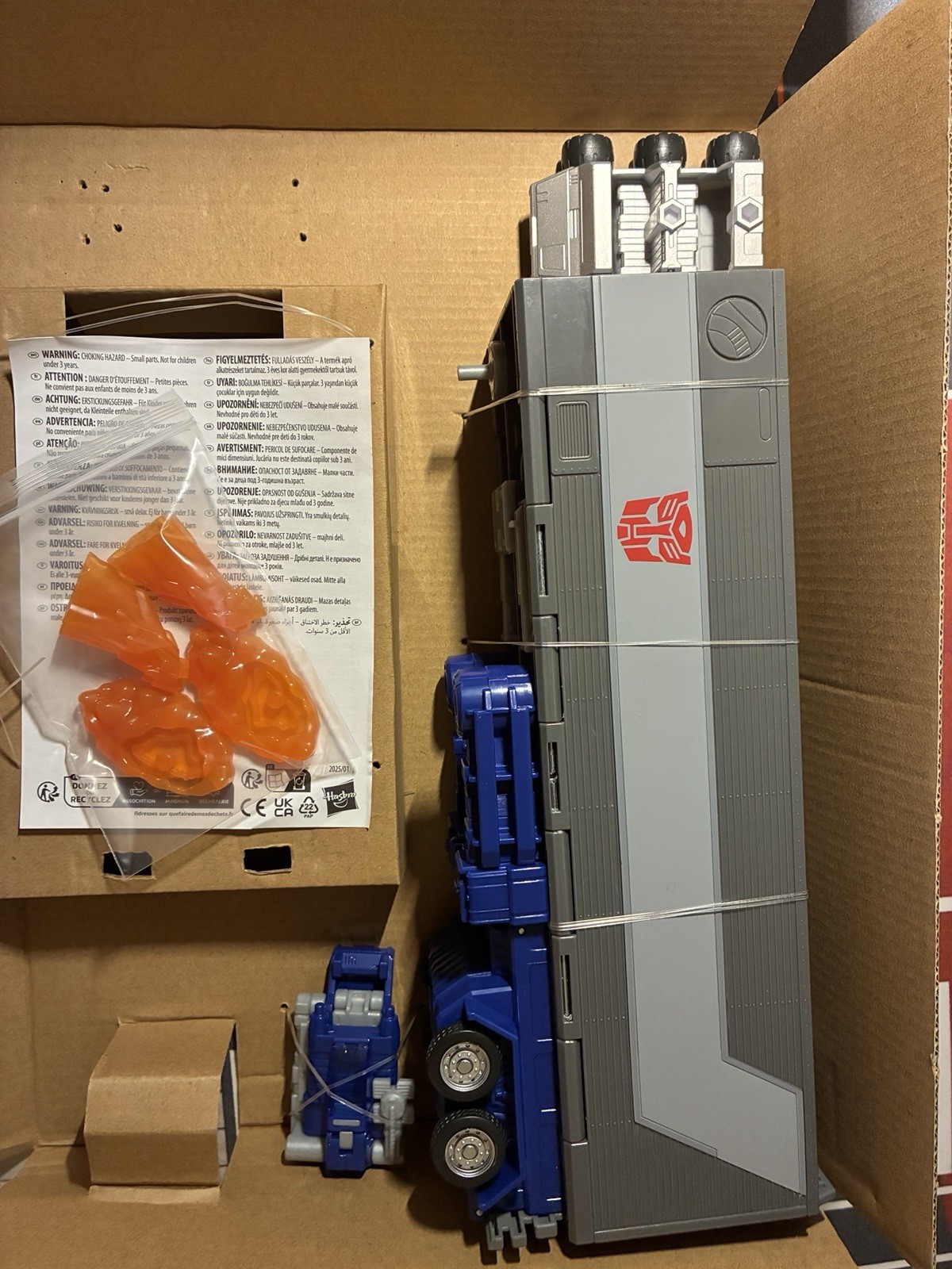 Transformers the Movie Studio Series 86 Optimus Prime Trailer & Accessories Only