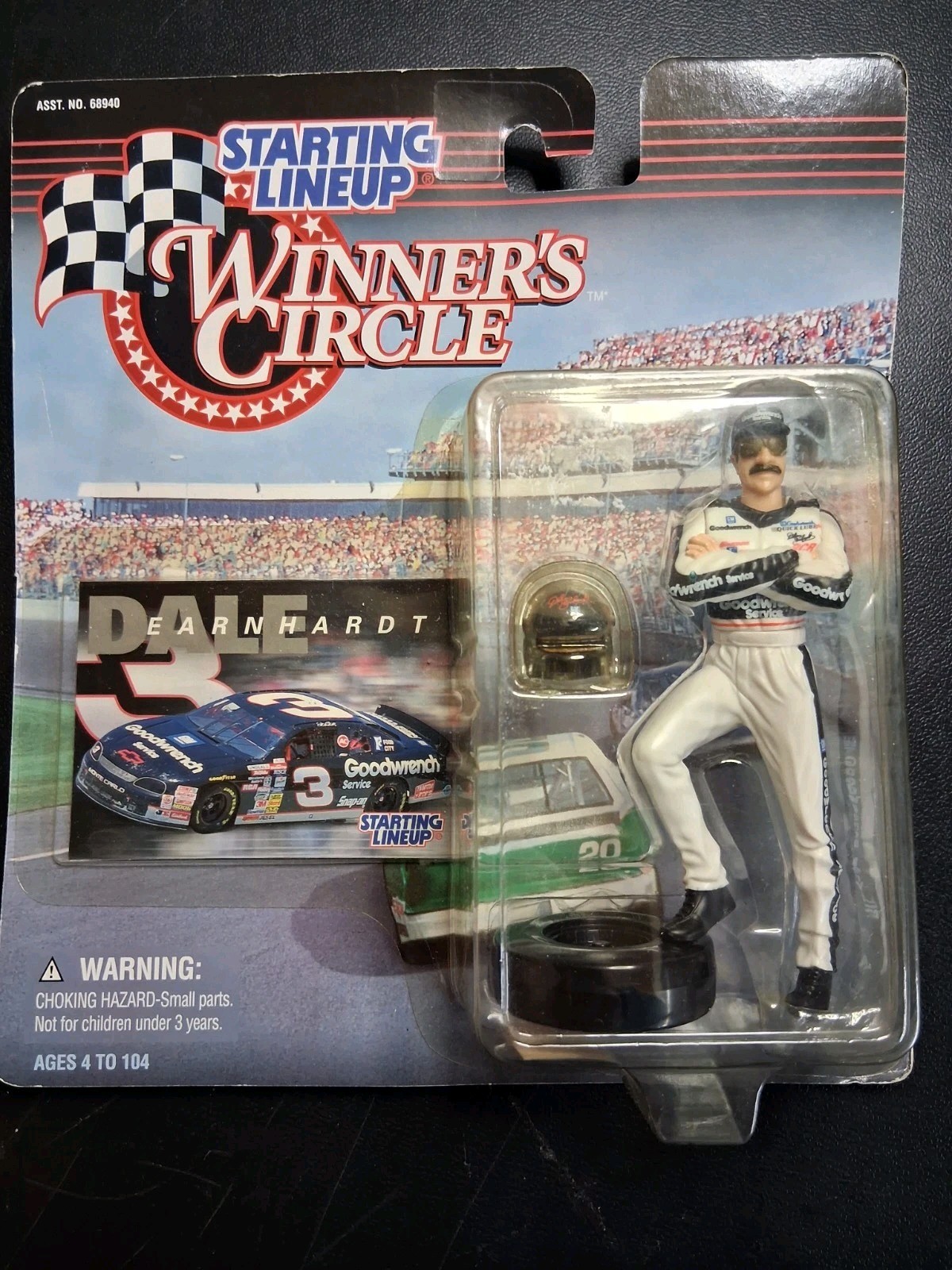 Kenner Starting Lineup 1997 Dale Earnhardt Winners Circle sigillato in fabbrica