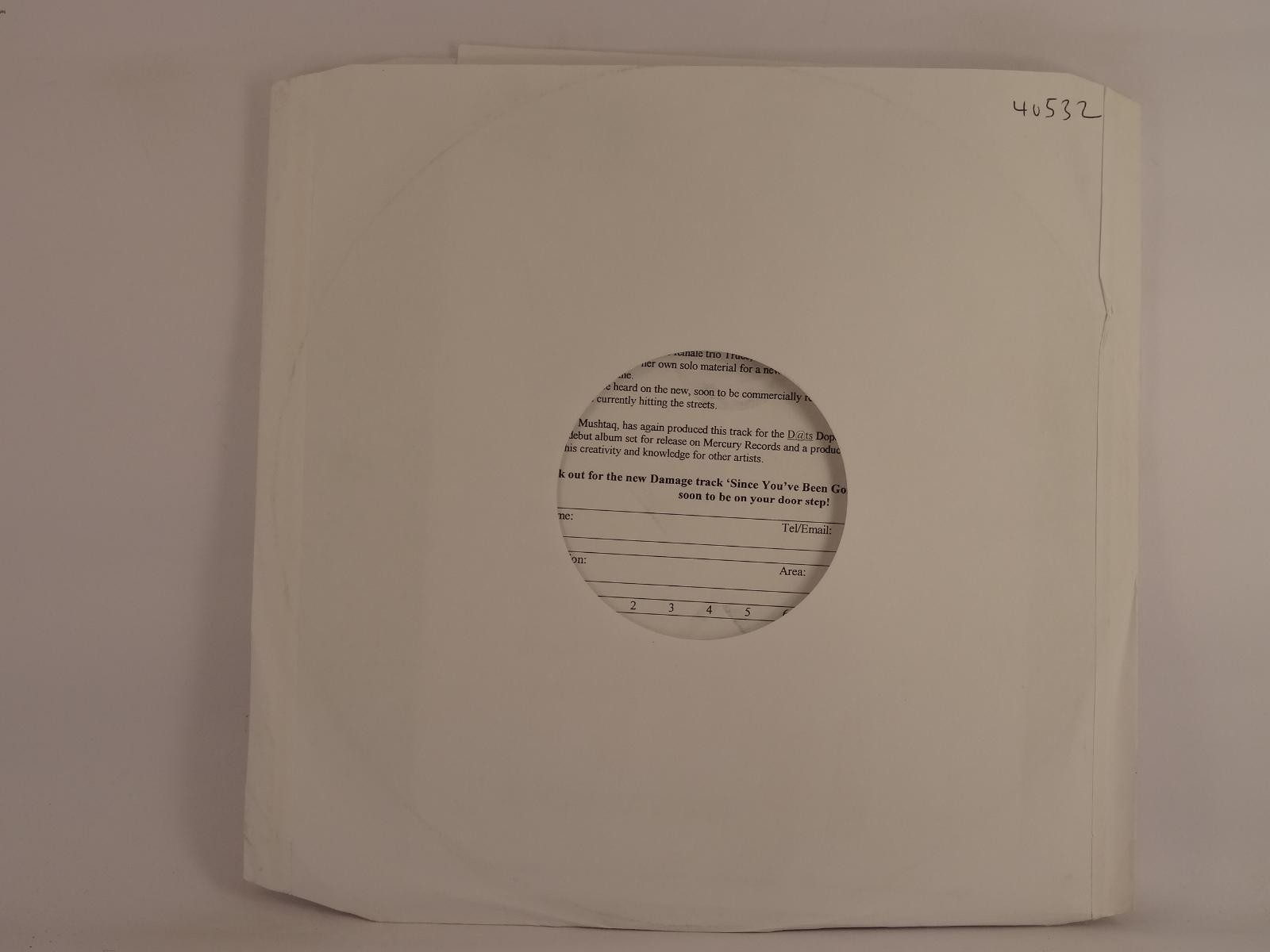 LATINO (FT. DIANNE) ALL N ALL (53) 1 Track Promo 12" Single plus Company Sleeve 