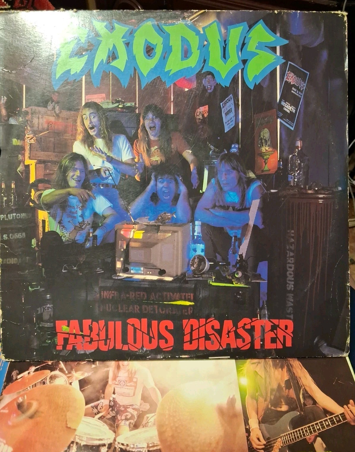 exodus fabulous disaster vinyl