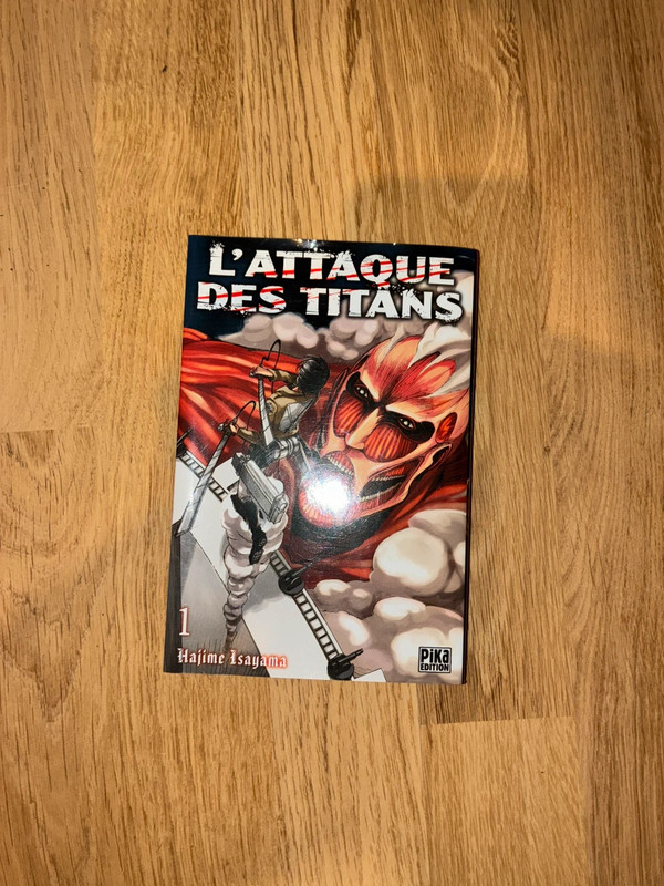 Manga tome 1 SNK