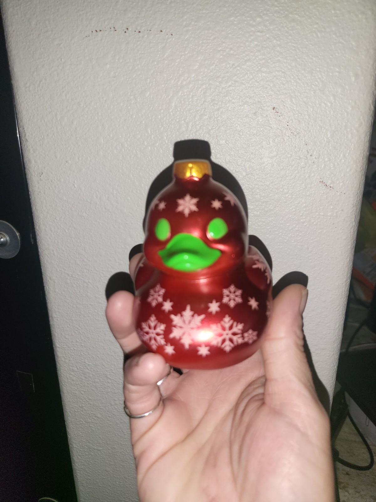 Hard to find new christmas animold rubber duck