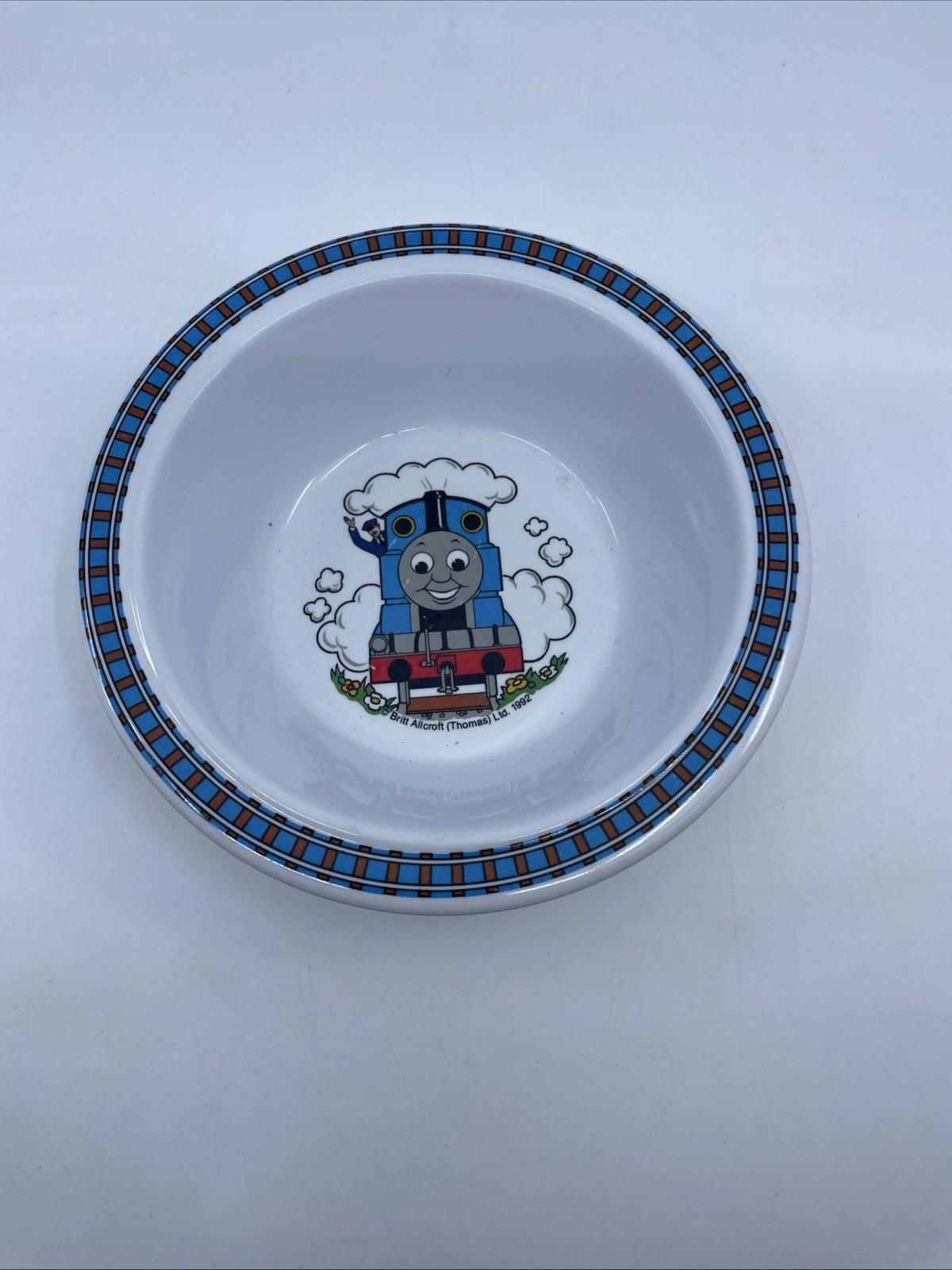 Eden Thomas 'The Tank Engine' Train Kids Bowl Dish Pre-owned Vintage 1992