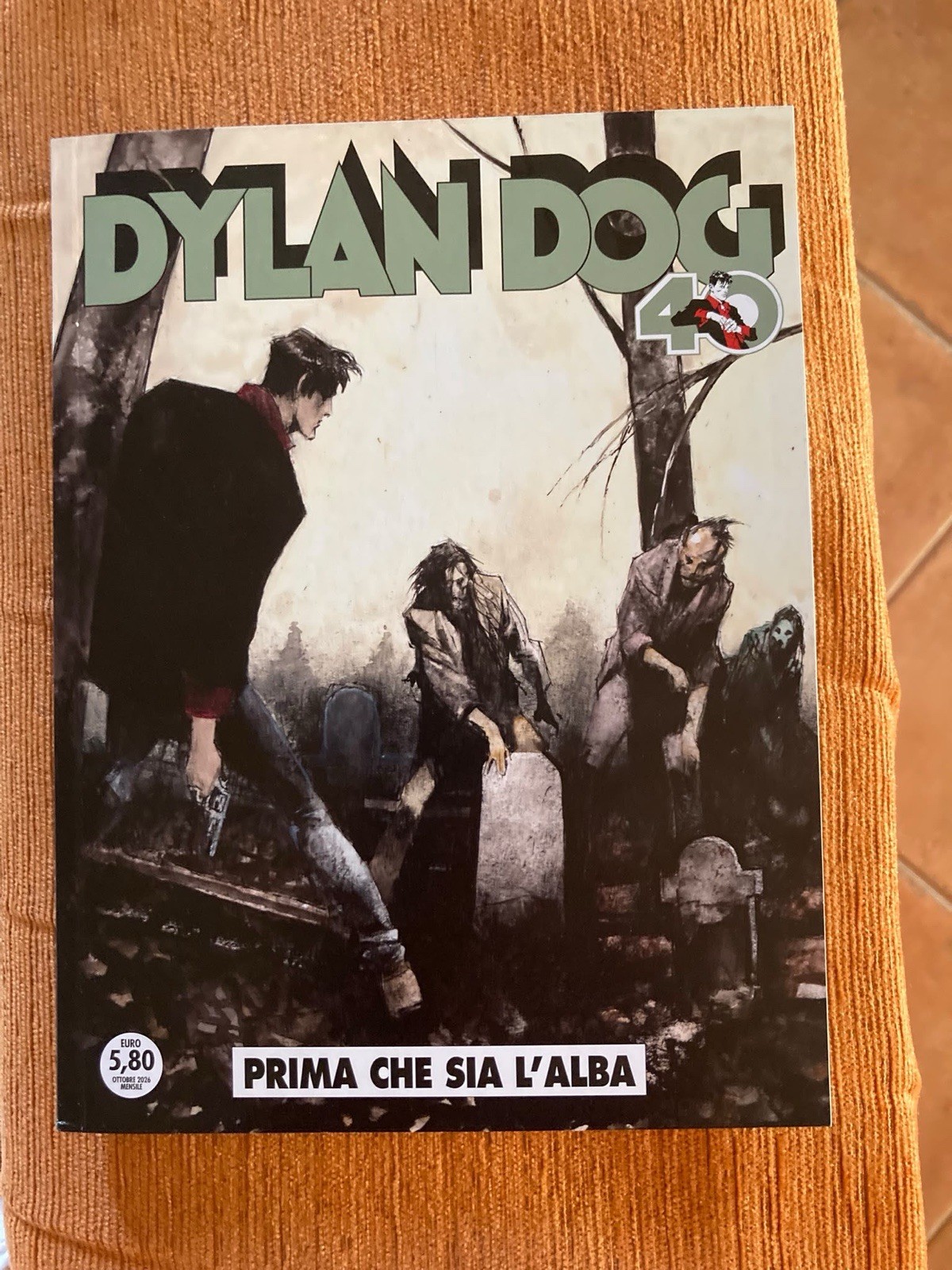 Dylan Dog n. 40 Prima che sia l'alba 481 Corrado Roi Variant