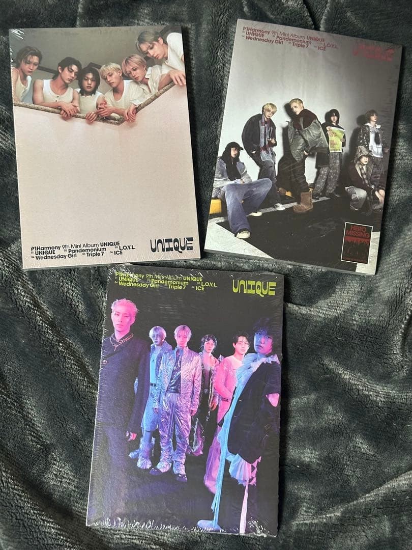 P1Harmony unique album unopened complete set Japan CD