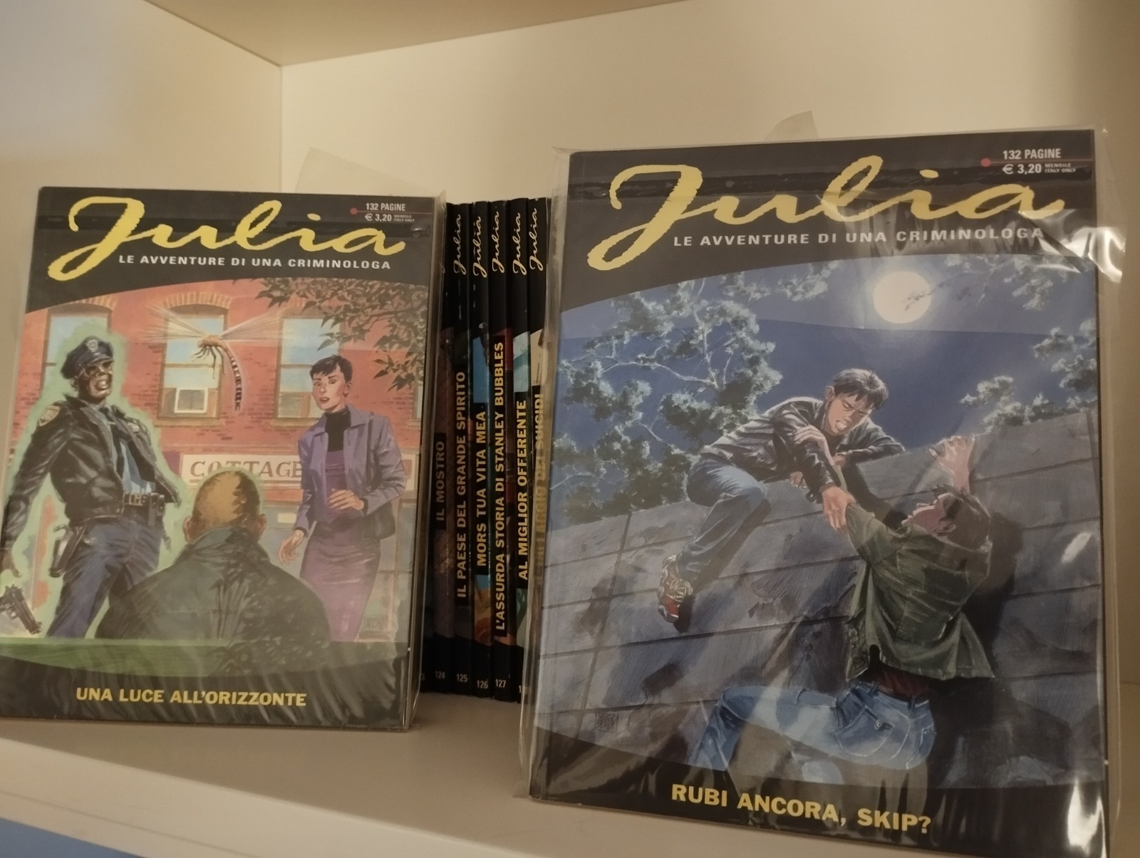 Julia Bonelli fumetti sequenza completa da 101 a 170 