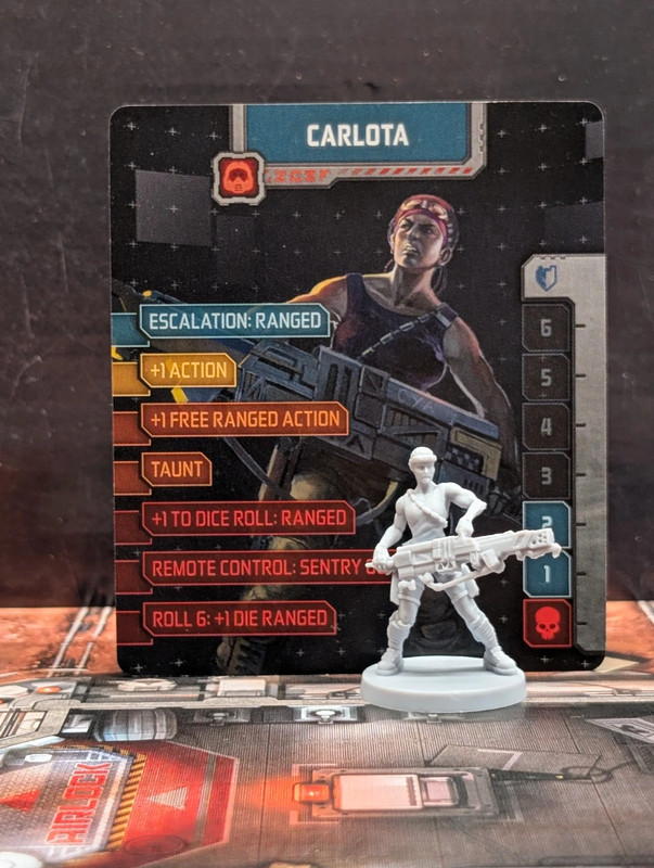 Carlota - Zombicide Invader