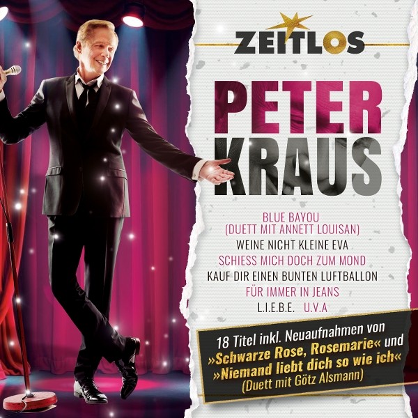 PETER KRAUS - ZEITLOS-PETER KRAUS   CD NEUF
