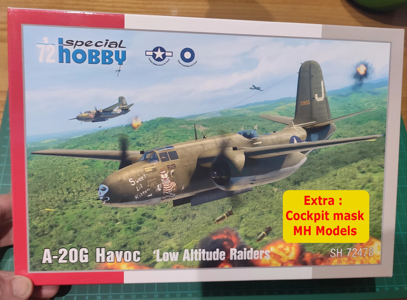 Douglas A-20G Havoc - Special Hobby 1/72 + Extra