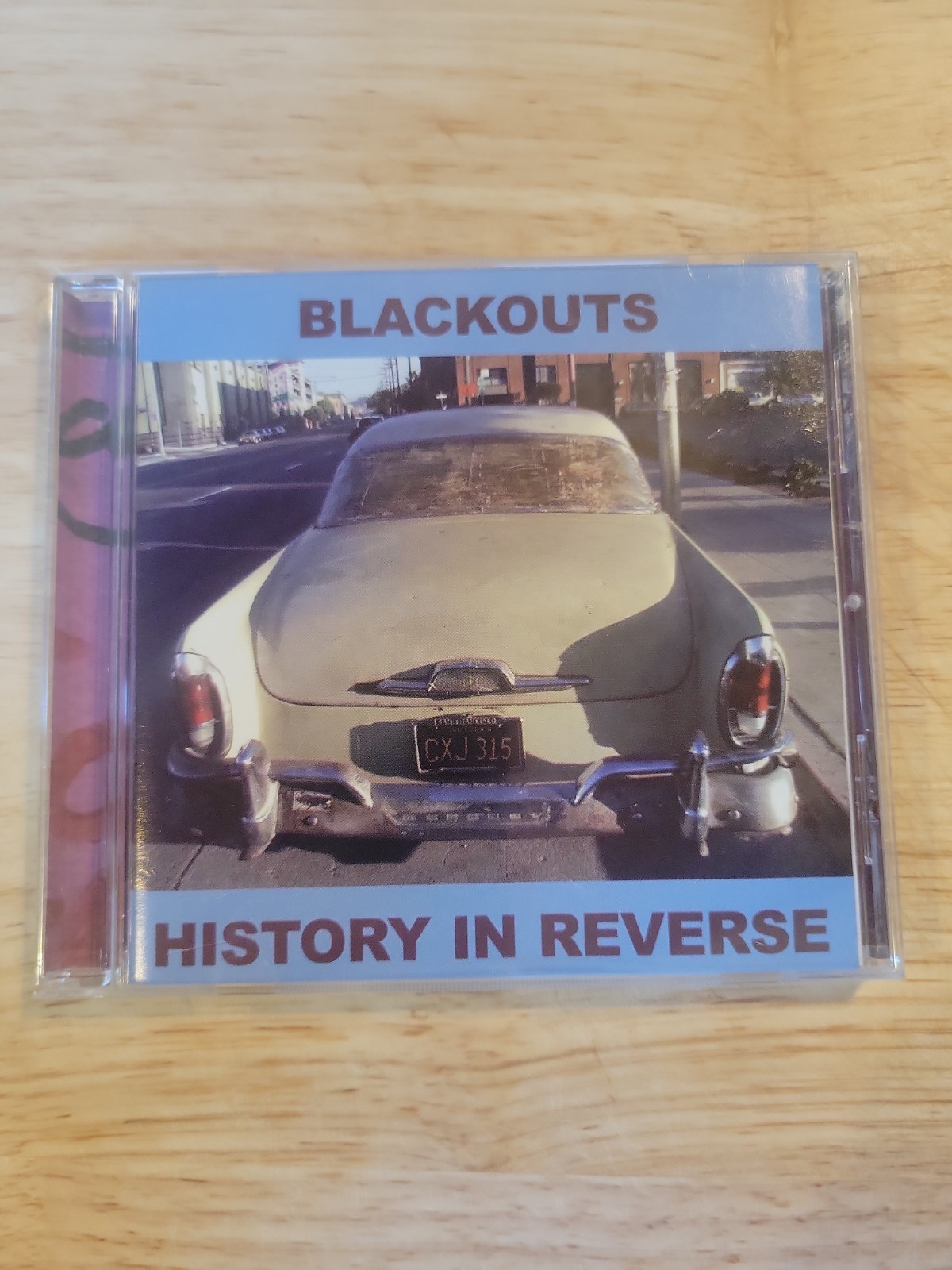 The Blackouts History in Reverse CD K Records Post Punk New Wave Olympia WA