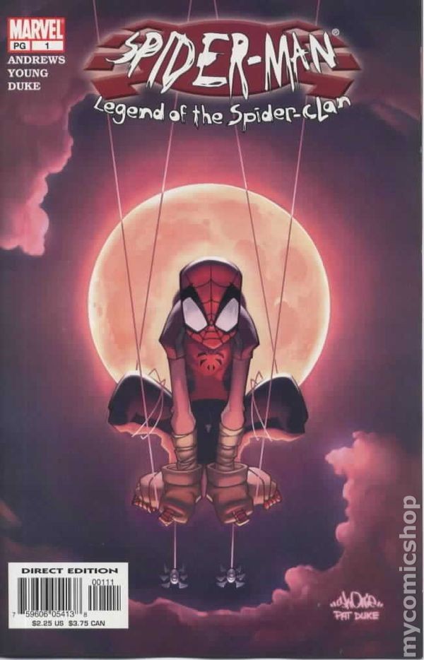 Spider-Man Legend of the Spider Clan #1 VF 8.0 2002 Immagine Stock