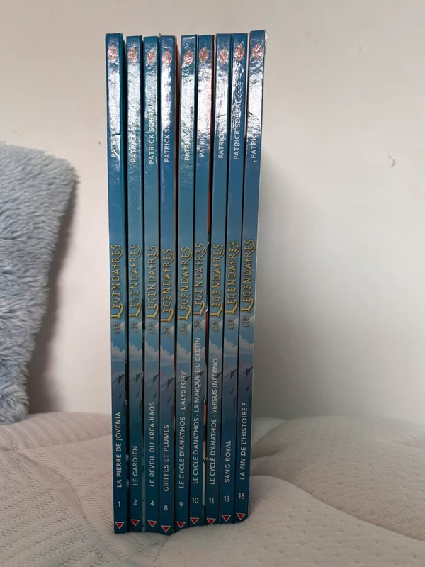 BD Les légendaires n 1,2,4,8,9,10