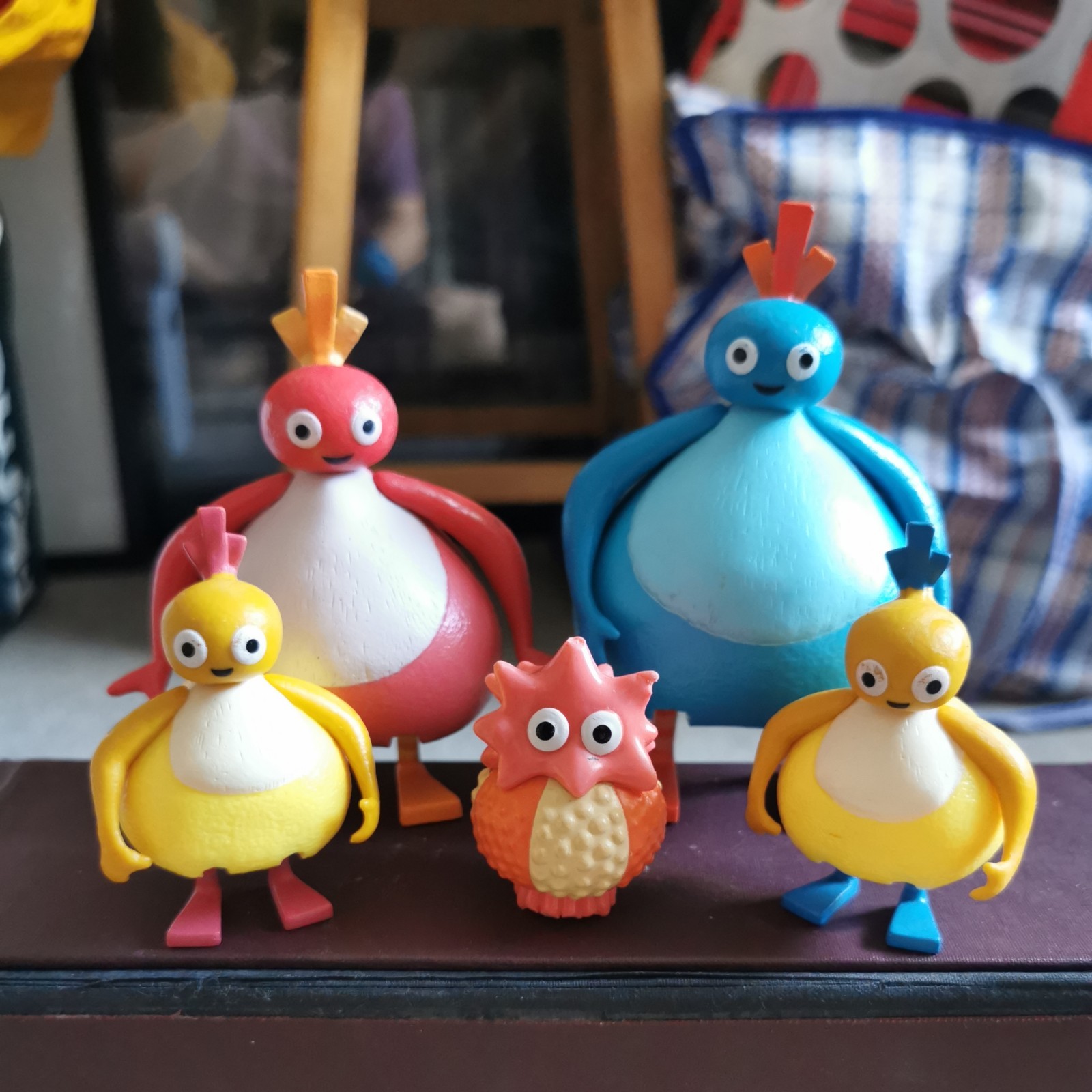 Twirlywoos Set di 5 Figurine Ragdoll 2018 CBBC Cbeebies 