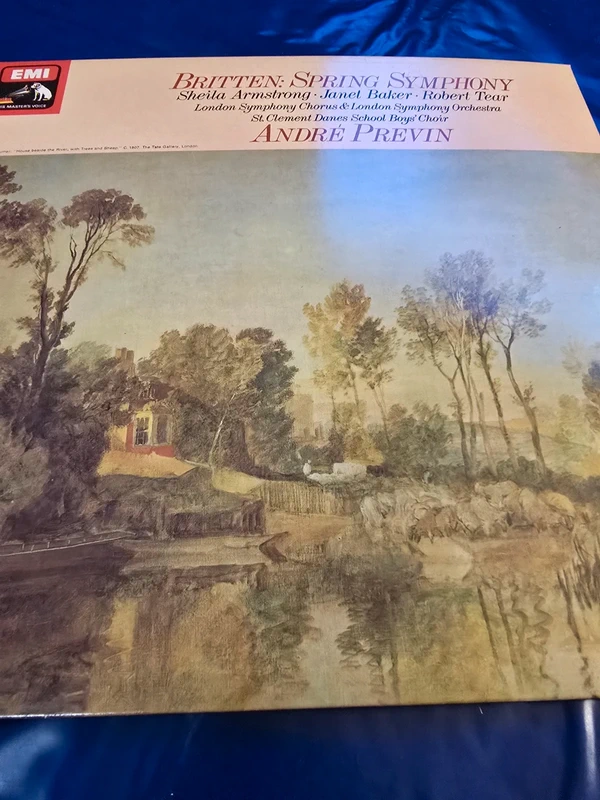 Vinilo de Britten. Spring Symphony