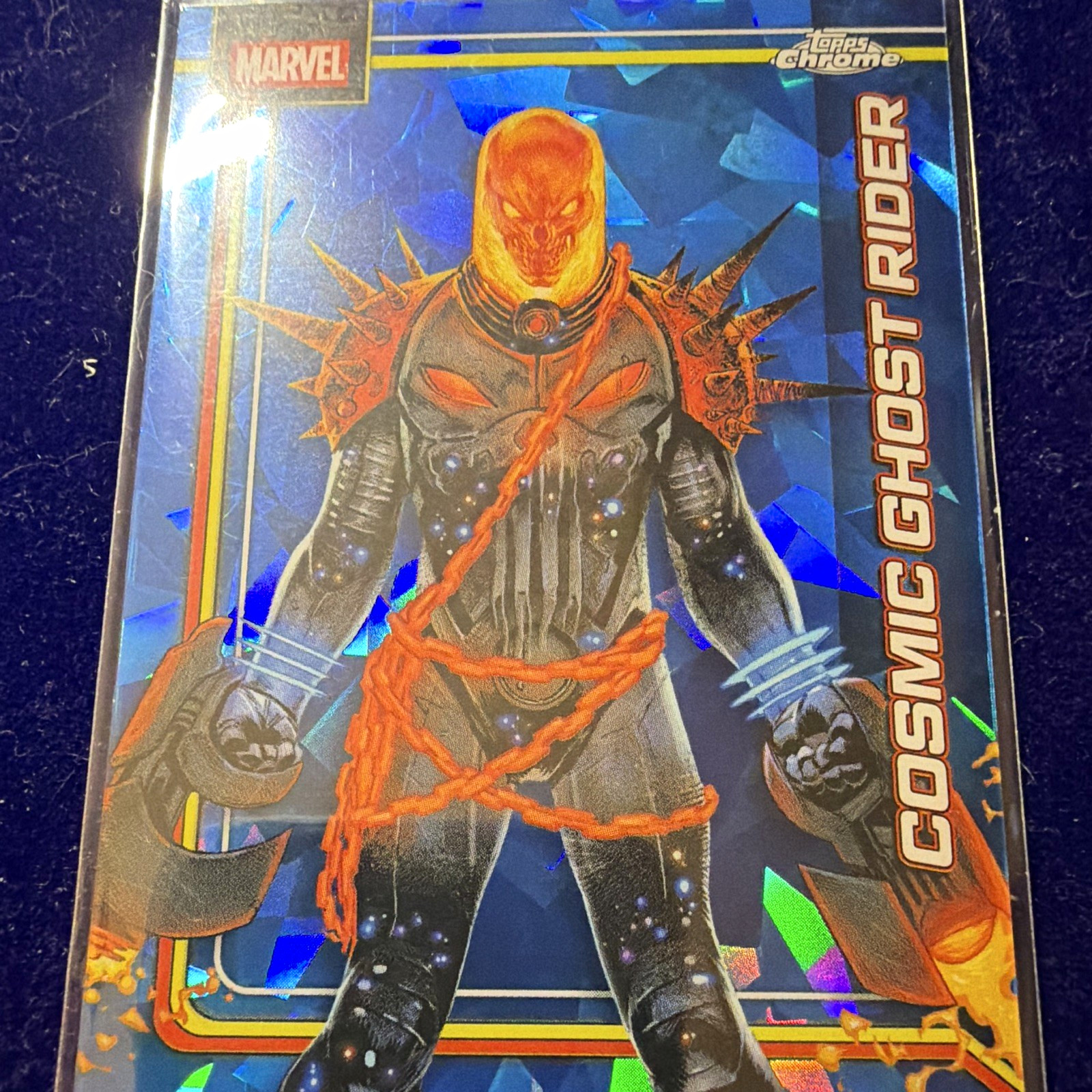 Topps 2026 Marvel Chrome Sapphire Cosmic Ghost Rider Trading Card #108
