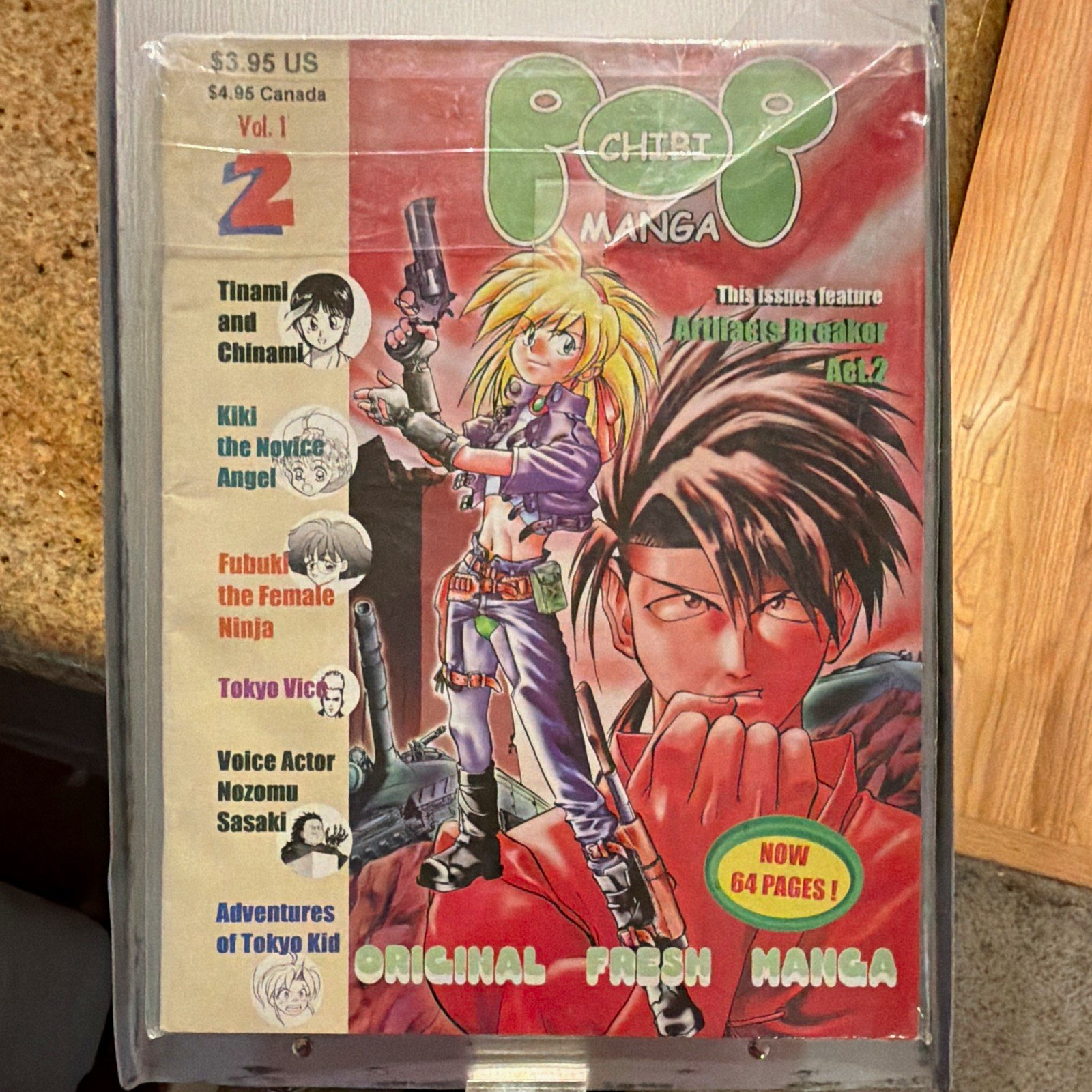 Pop Manga Vol. 1 #2 Numero Singolo Fumetto Manga Inglese Kendra Tinami