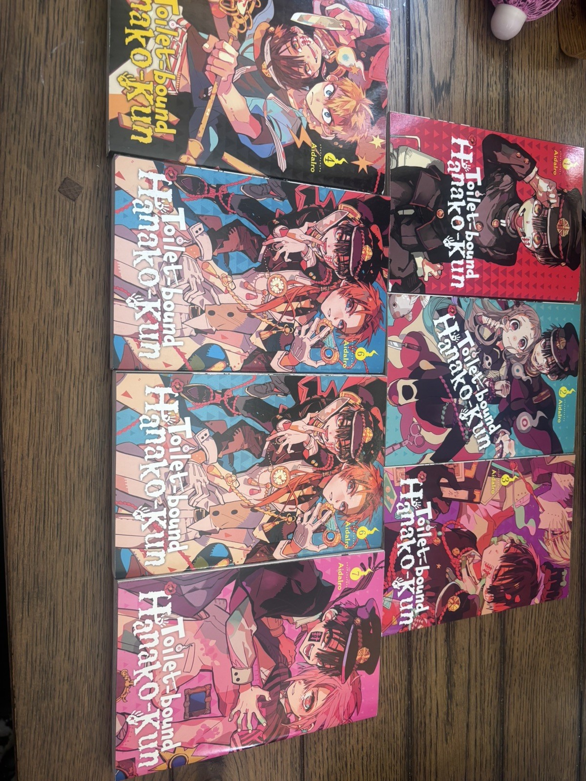 Manga Hanako-Kun legato alla toilette INGLESE 1-4 e 6-7 