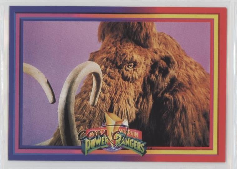 1994 Mighty Morphin Power Rangers Series 1 Hobby Mammoth Mastodon #13 0i7t